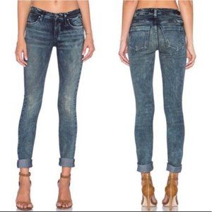 AGOLDE Colette acid wash distressed skinny jean 27